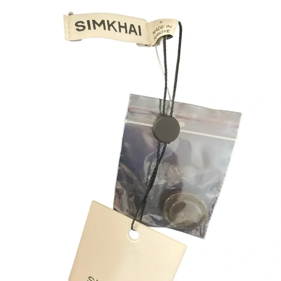 Jonathan Simkhai Denim Blazer- New with Tags- Size 6- GORGEOUS! - Picture 2 of 5